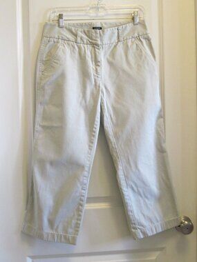 J. Crew Favorite Fit Khaki Cropped Pants